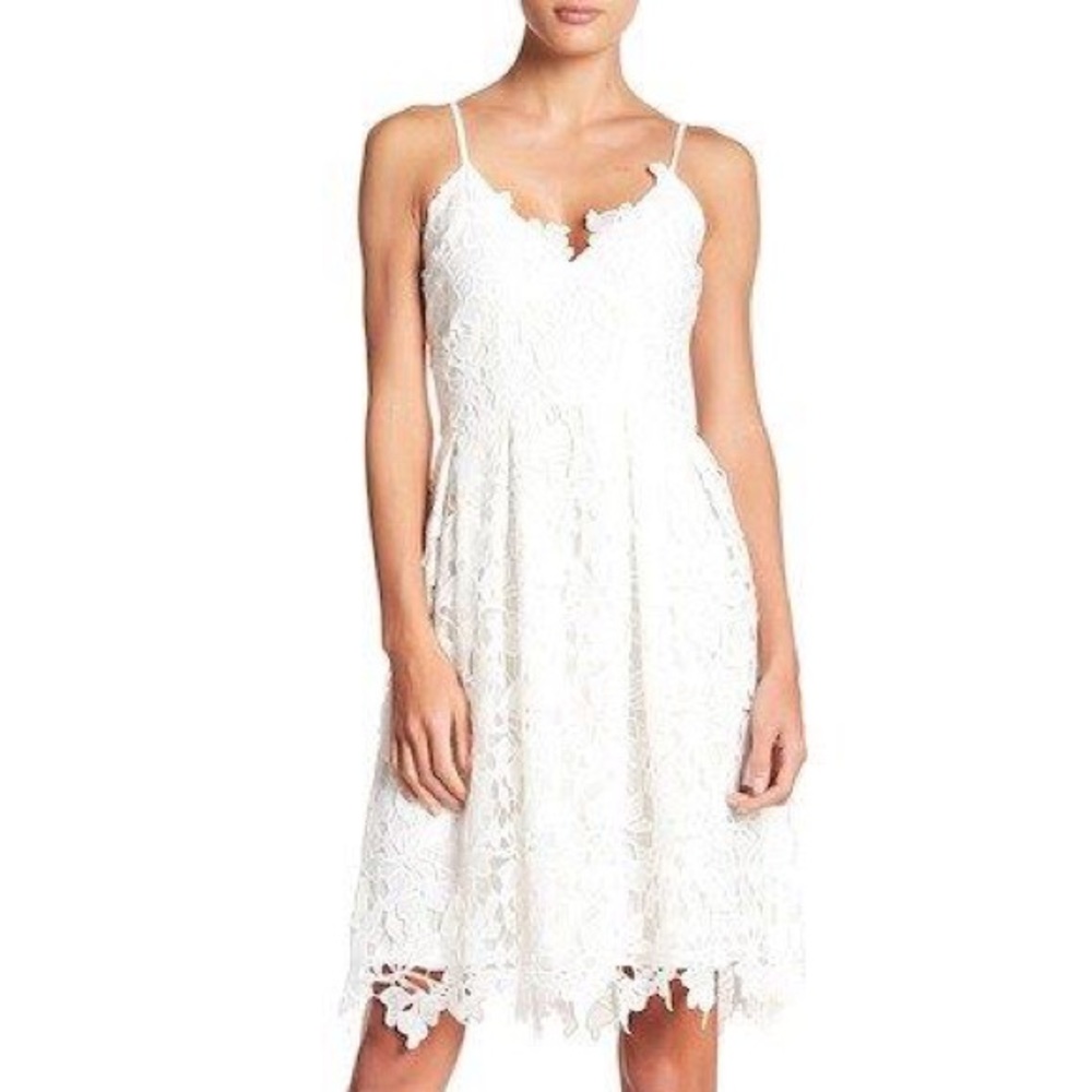 Love.....Ady Lace Fit & Flare Dress